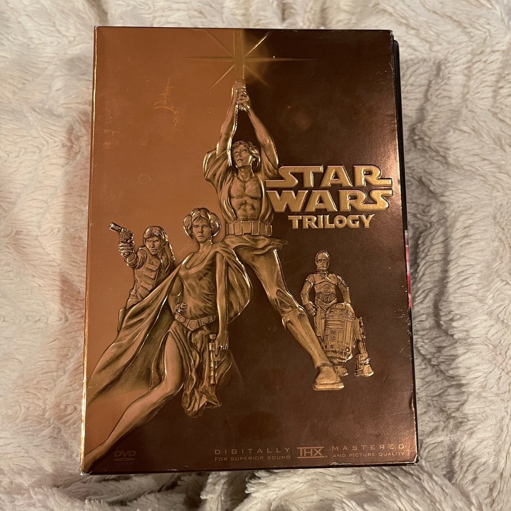 Star Wars Trilogy Gold DVD Box Set